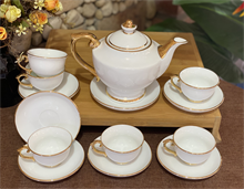 Bộ Trà Đèn Thần Dát Vàng 24K