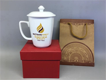 Cốc Nắp Vát In Logo